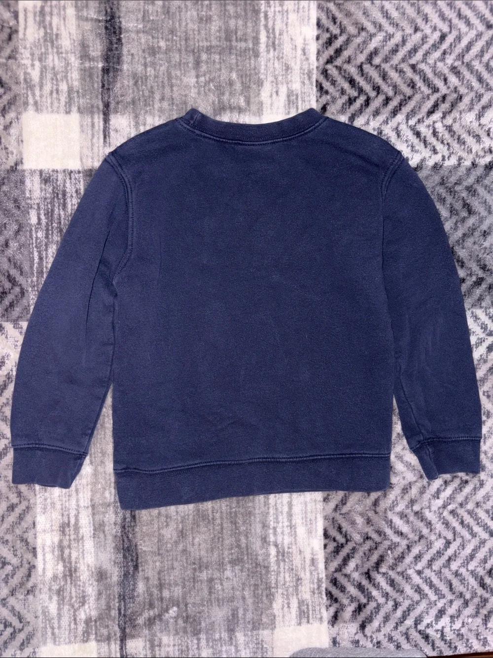 🦋Joe Boxer Navy Crewneck Sweatshirt with Multicolor Sports Graphic